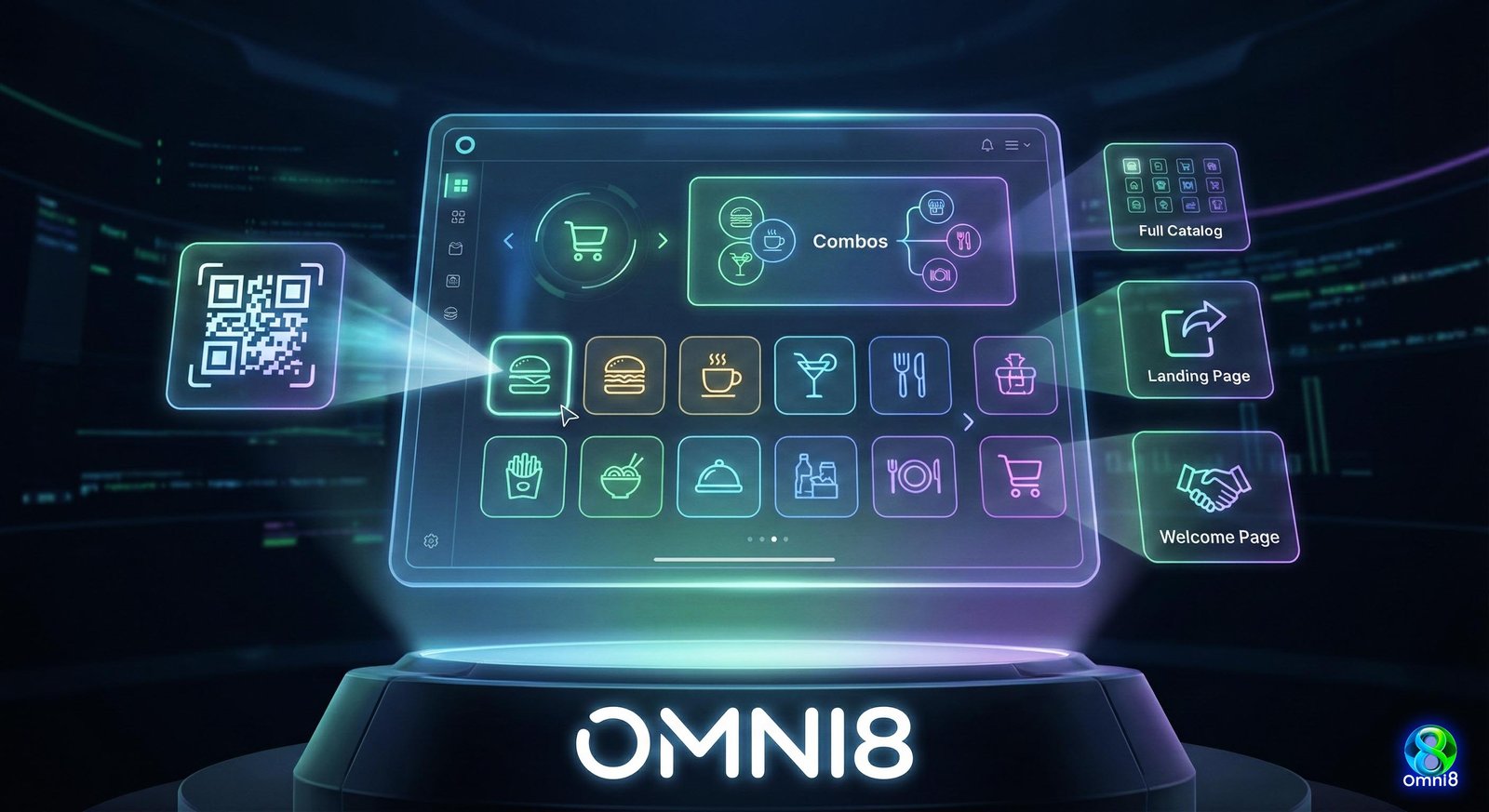 Diagrama 7 - Exemplo de cardápio digital Nod8